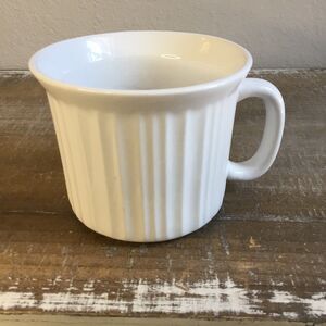 Corningware 20oz French White mug microwave and oven safe